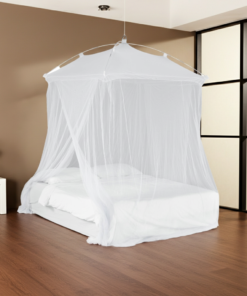 Deconet Klamboe - XL XX- Topframe 150cm/ 1250cm Omtrek - WIT - 2pers