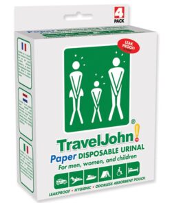 Plaszak Travel John per 4 st. Papier