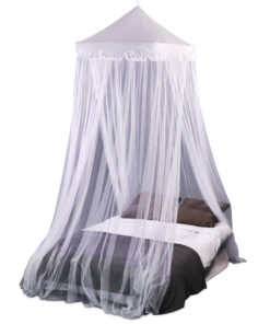 Deconet klamboe Castle XXL - Topframe 90x90cm / 14.Meter Omtrek WIT 2 pers