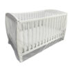 Deconet baby klamboe ledikant, L150x B90cm, wit, baby
