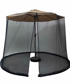 Deconet klamboe Outdoor insectennet voor parasol 300cm, omtrek 950cm, hoogte 230cm