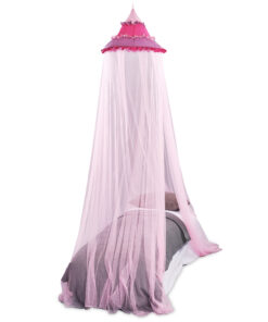 Klamboe Magic - Topring 58cm/ Omtrek 10mtr - Roze/ fuchsia/ paars - 1 pers