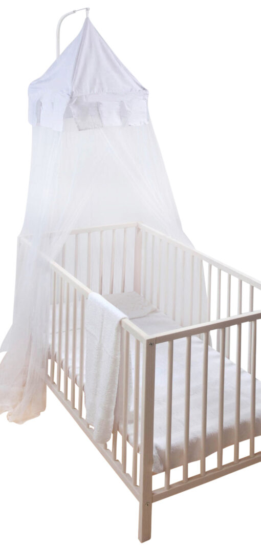 Deconet klamboe Baby Castle - Topframe 40x40cm/ 800cm Omtrek WIT - Baby