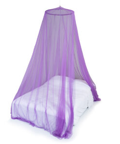 Deconet klamboe - Bangla - Topring 65cm /1250cm omtrek PAARS - 1-2 pers