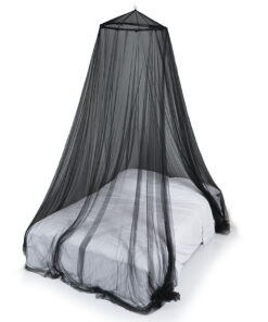 Deconet klamboe - Bangla - Topring 65cm /1250cm omtrek ZWART - 1-2 pers
