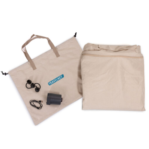 Travelnet Lounge Sofa I - Beige - including Auto pump - Afbeelding 3