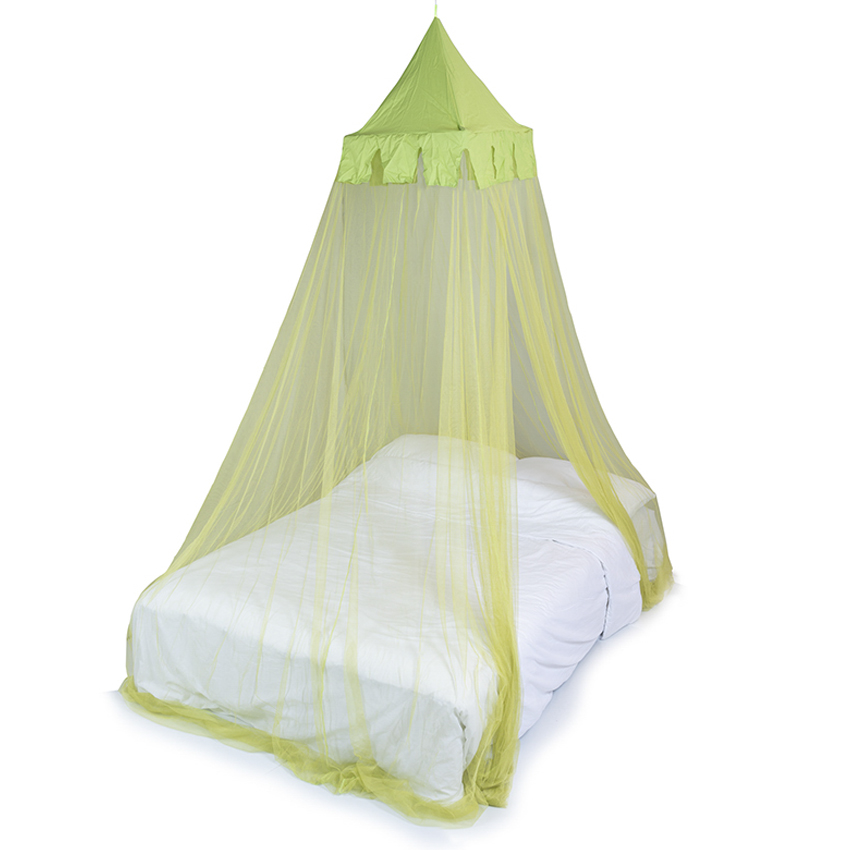 Deconet klamboe Castle - Topframe 50x50cm/ 1250cm Omtrek LIME- 1- 2 pers