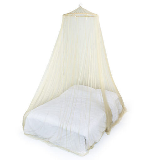 Deconet klamboe - Bangla - Topring 65cm /1250cm omtrek LICHTBRUIN- 1-2 pers - Afbeelding 3