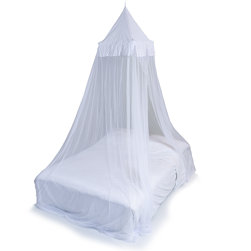 Deconet klamboe Castle - Topframe 50x50cm/ 1250cm Omtrek WIT - 1- 2 pers