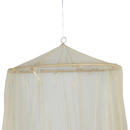 Deconet klamboe - Bangla - Topring 65cm /1250cm omtrek LICHTBRUIN- 1-2 pers - Afbeelding 5