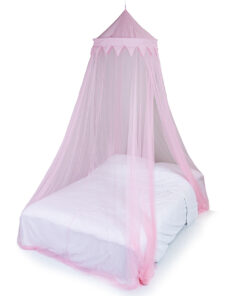 Deconet klamboe - Marrakech- Topring 65cm x 1250cm Omtrek- ROZE 1-2pers