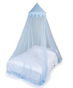 Deconet klamboe - Marrakech- Topring 65cm x 1250cm Omtrek- Blauw 1-2pers
