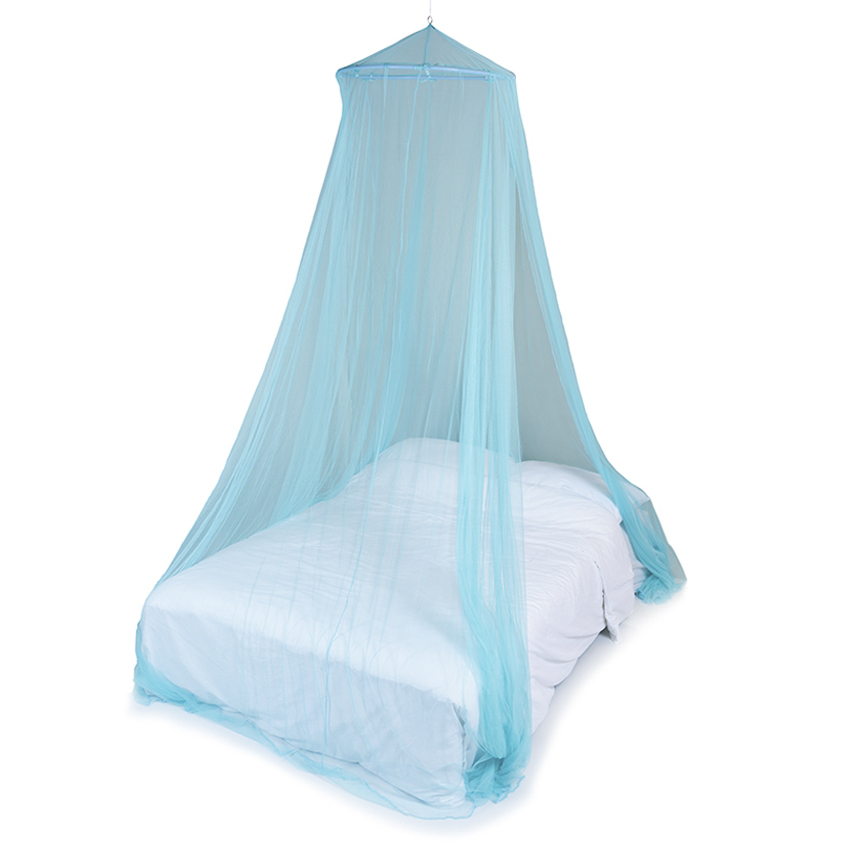 Deconet klamboe - Bangla - Topring 65cm /1250cm omtrek BLAUW - 1-2 pers