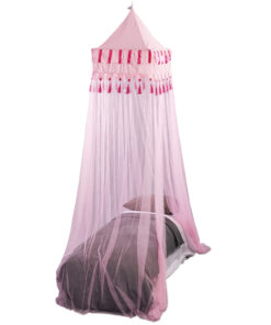 Deconet klamboe - Crusader- Topframe 60cm x 1250cm Omtrek- ROZE/ FUCHSIA 1pers