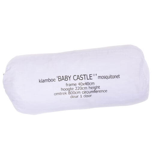 Deconet klamboe Baby Castle - Topframe 40x40cm/ 800cm Omtrek WIT - Baby - Afbeelding 4