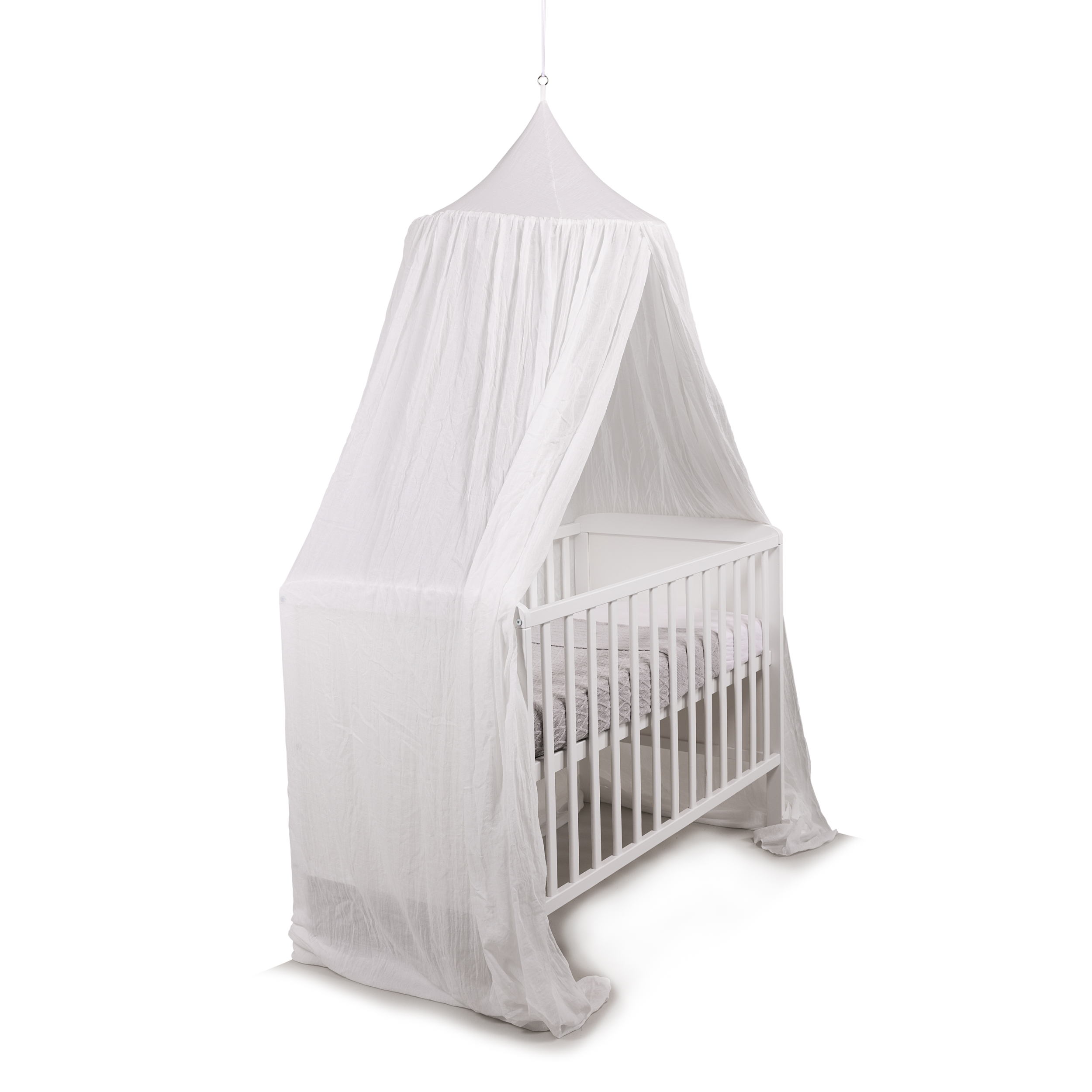 Deconet Baby Sluier - Offwhite -Topring 60cm/ Omtrek 400cm