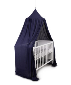 Deconet Baby Sluier - Nachtblauw-Topring 60cm/ Omtrek 400cm