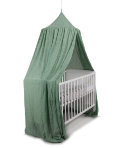 Deconet Baby Sluier - Vintage Groen-Topring 60cm/ Omtrek 400cm