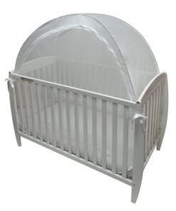 Deconet Pop out klamboetent voor ledikant, 130x70cm, wit