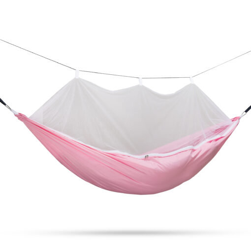 Travelnet Hangmat met klamboe L240 x B140 - Roze - 1 pers