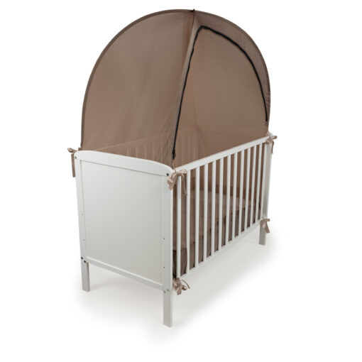 Deconet Pop out klamboetent voor ledikant, 130x70cm, bruin
