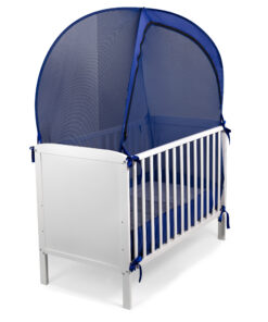 Deconet Pop out klamboetent voor ledikant, 130x70cm, blauw