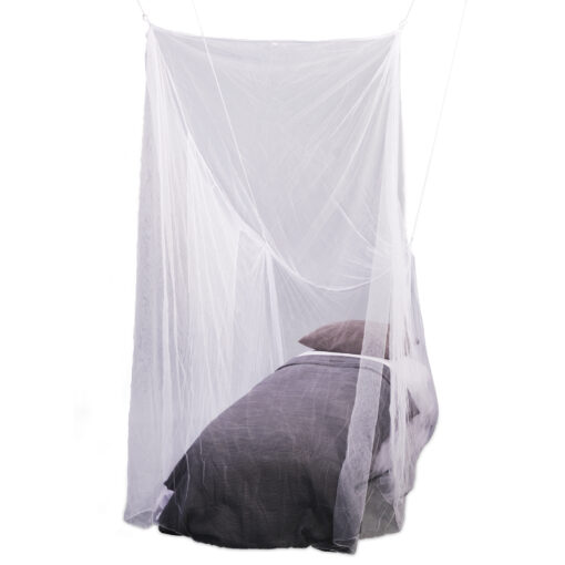 Deconet klamboe OBLIQUE - WIT- L210cm x H120cm én H200cm x B100cm 1 pers - Afbeelding 4