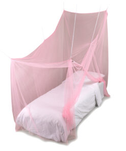 Deconet klamboe OBLIQUE - Roze- L210cm x H120cm én H200cm x B100cm 1 pers