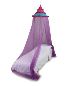 Klamboe Magic - Topring 58cm/ Omtrek 10mtr - Paars/ paars/ fuchsia- 1 pers