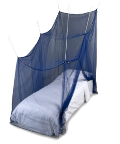 Deconet klamboe OBLIQUE - Donker Blauw- L210cm x H120cm én H200cm x B100cm 1 pers