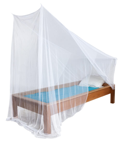 Deconet klamboe OBLIQUE - WIT- L210cm x H120cm én H200cm x B100cm 1 pers - Afbeelding 7