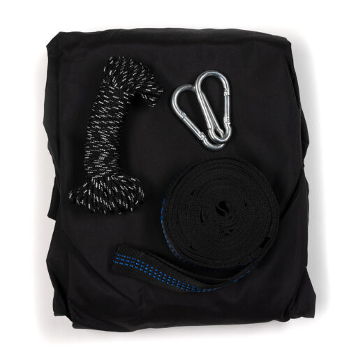 Travelnet Hangmat met Pop-out klamboetent L240 x B140 - zwart- 1 persoons - Afbeelding 7