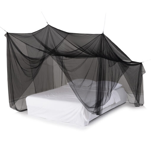 Deconet klamboe Attick XL- zwart- L210cmx B240cm x H115cm én H200cm 2 pers - Afbeelding 3