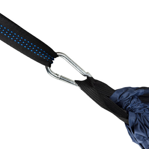 Travelnet Hangmat met Pop-out klamboetent L240 x B140 - Blauw- 1 persoons - Afbeelding 4