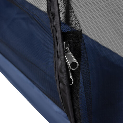 Travelnet Hangmat met Pop-out klamboetent L240 x B140 - Blauw- 1 persoons - Afbeelding 5