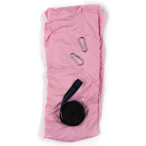 Travelnet Hangmat L240 x B140 - Roze- 1 persoons - Afbeelding 5