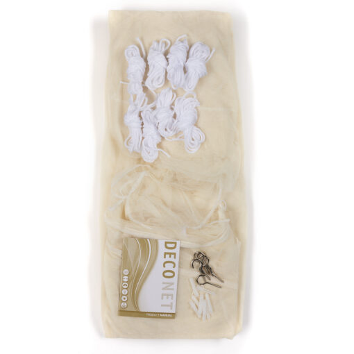 Deconet klamboe Attick- ECRU- L210cmx B200cm x H115cm én H200cm 2 pers - Afbeelding 6