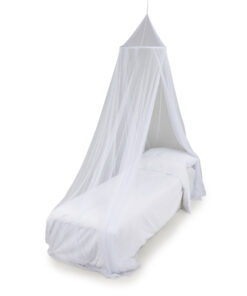 Deconet klamboe MED Rondo, Topring 45cm, Omtrek 9 meter, H220cm, wit, 1-2 personen