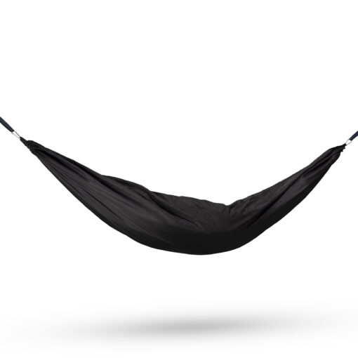Travelnet Hangmat L240 x B140 - Zwart- 1 persoons - Afbeelding 3
