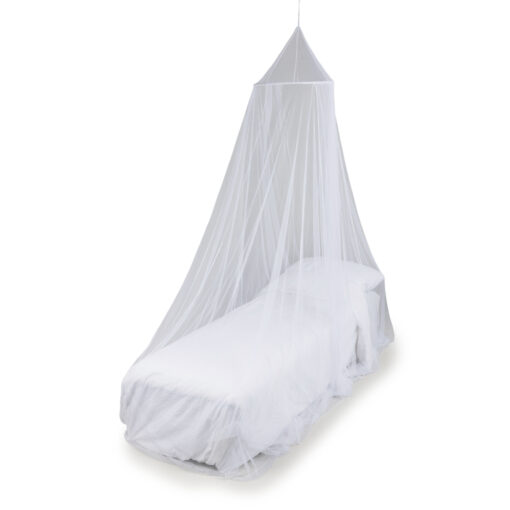Deconet klamboe MED Rondo, Topring 45cm, Omtrek 9 meter, H220cm, wit, 1-2 personen - Afbeelding 2