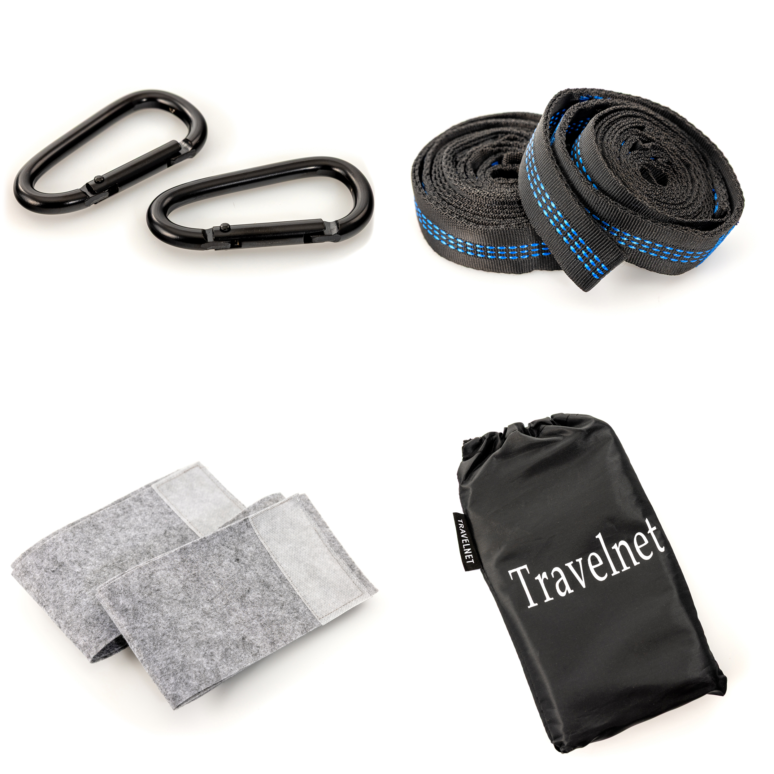 Travelnet ophangset voor hangmat of hangstoel - Afbeelding 7