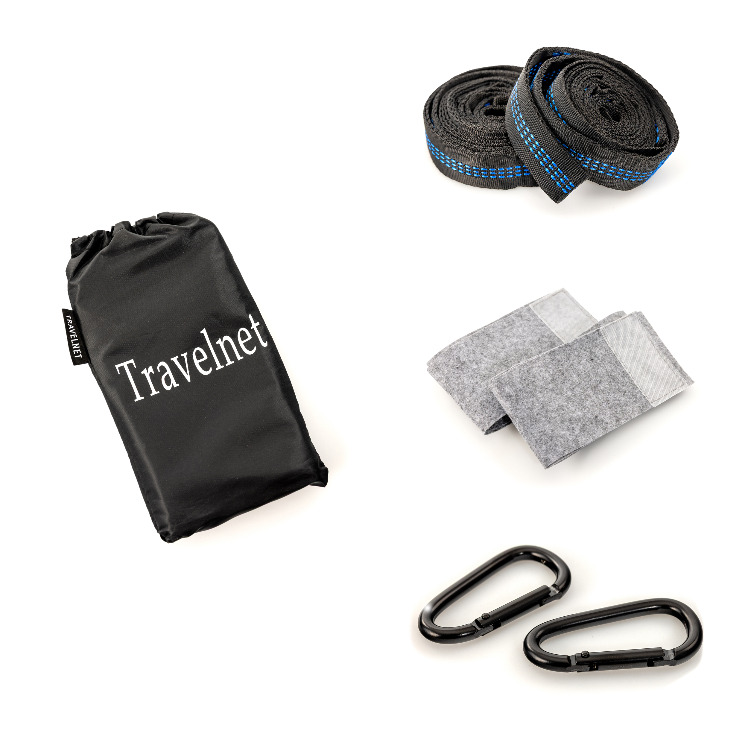 Travelnet ophangset voor hangmat of hangstoel