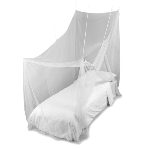 Deconet klamboe OBLIQUE - WIT- L210cm x H120cm én H200cm x B100cm 1 pers - Afbeelding 3