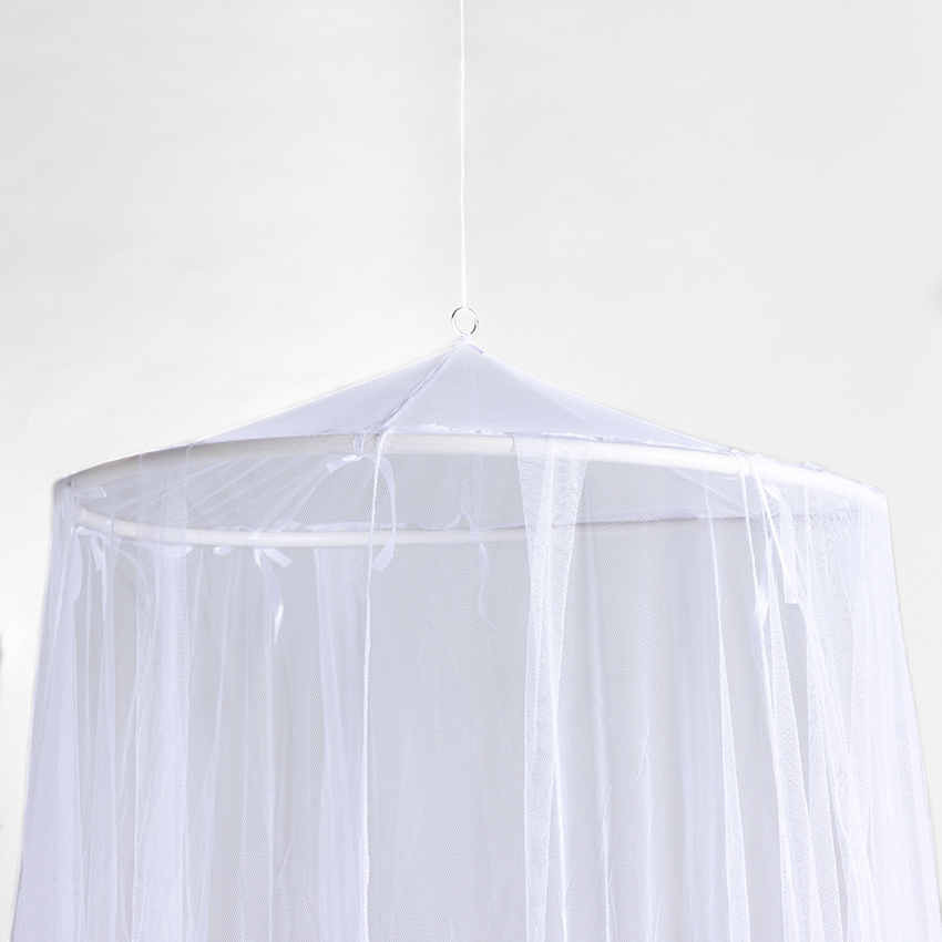 Deconet klamboe - Bangla - Topring 65cm /1250cm omtrek WIT - 1-2 pers - Afbeelding 5