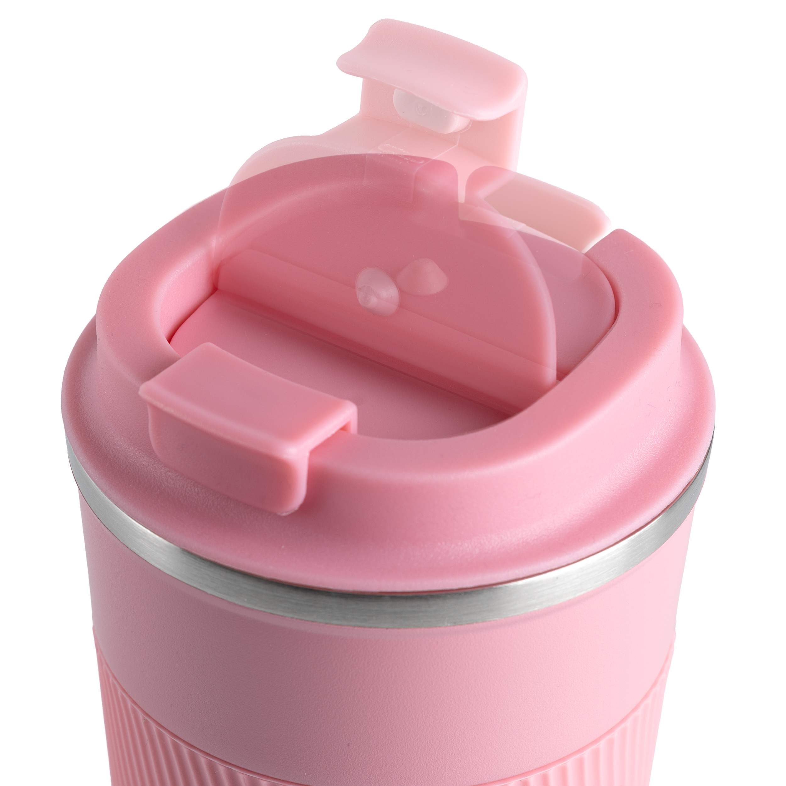 Travelnet thermosbeker – koffiebeker voor onderweg – reisbeker voor koffie en thee – 380 ml – roestvrij staal - Afbeelding 4