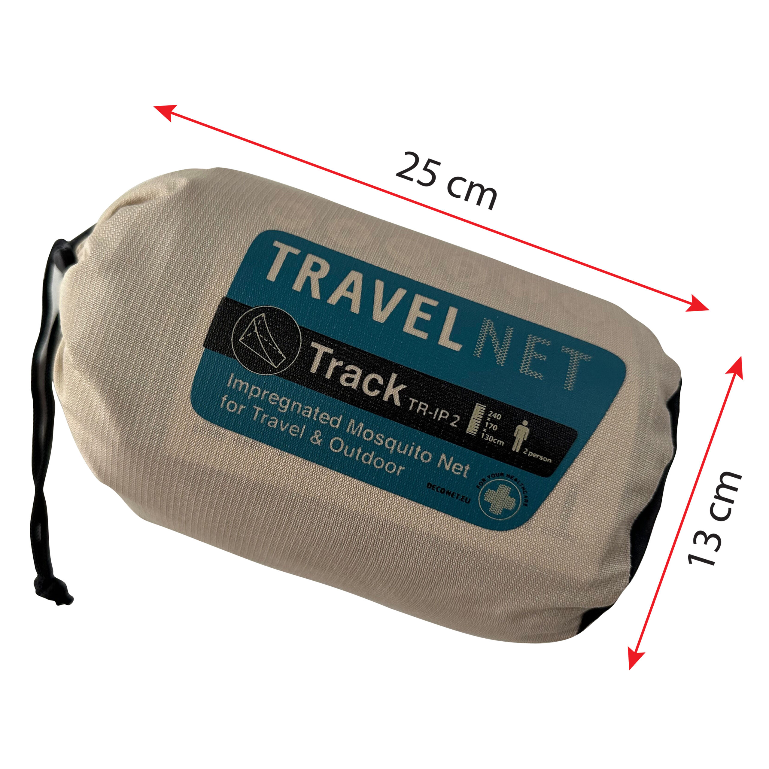 Travelnet reisklamboe Track II WIT - geïmpregneerd- L240x B170x H130cm 2 pers - Afbeelding 8