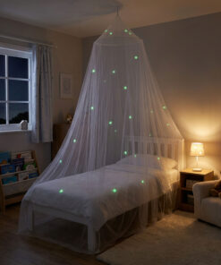 Breeze Sereno Stars Klamboe met Glow-in-the-Dark sterren