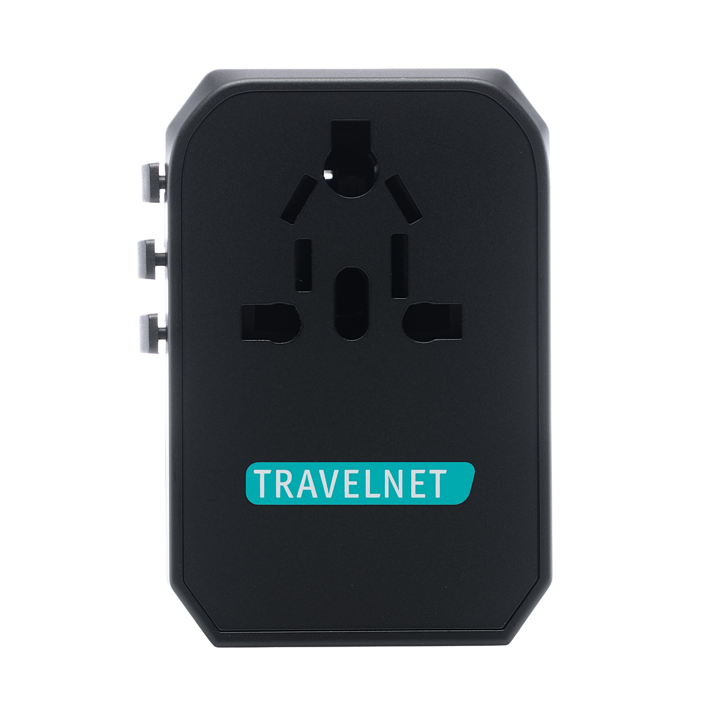Travelnet Wereldstekker met USB-C (PD) 70W – Universele Reisstekker – 3x USB-C & 2x USB-A – Snellader - Afbeelding 3
