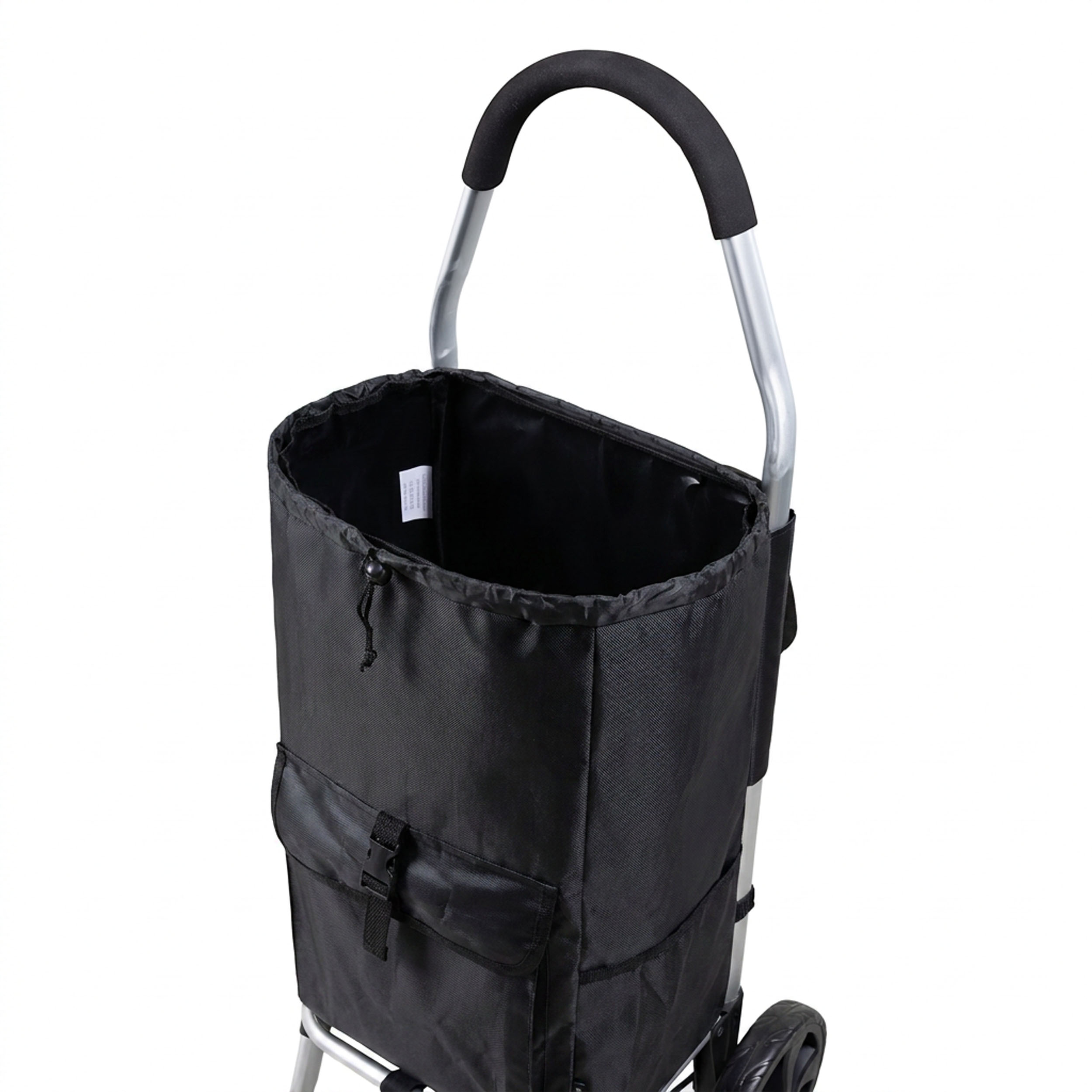 Travelnet Boodschappenwagen 40L, inklapbaar, aluminium Frame, met Wielen - Afbeelding 4