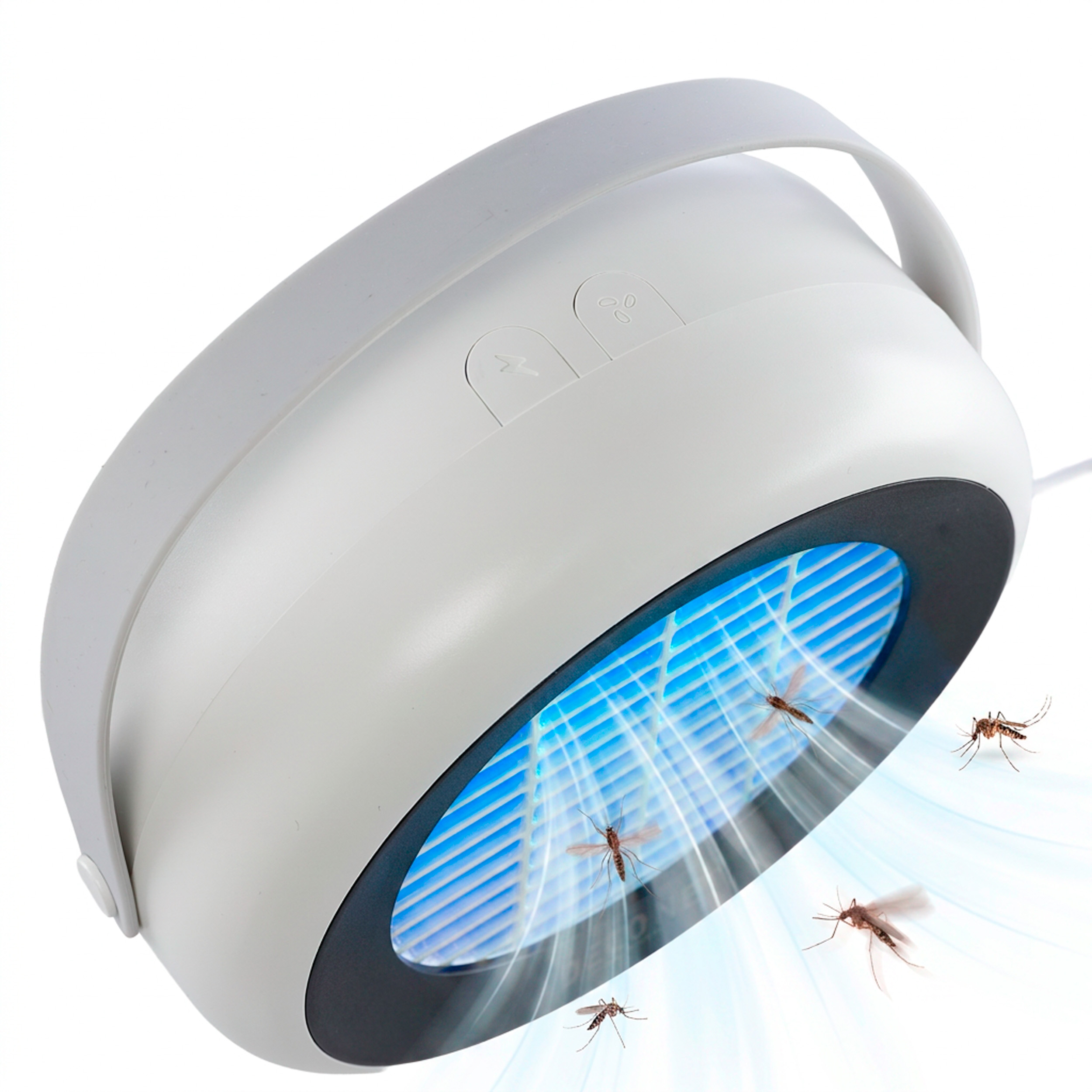 Deconet Elektrische insectenlamp met ventilator LED 1,5 Watt UV licht - Bereik 30 m² - Muggen- en vliegenlamp - Afbeelding 6